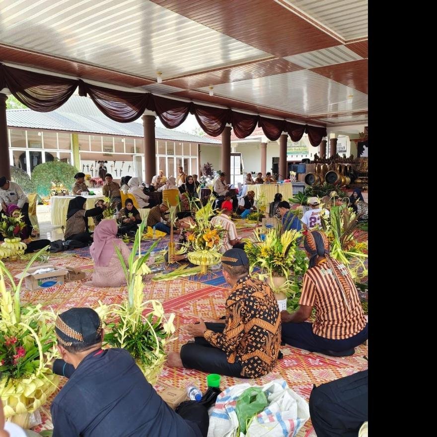 DESA SUMBER HARAPAN BERPARTISIPASI AKTIF DALAM LOMBA MERANGKAI KEMBAR MAYANG DI PSBD ASAHAN